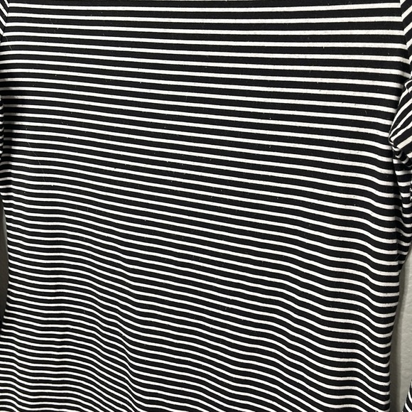 Le Lis Black and White Strip Bodycon Dress - Picture 6 of 10